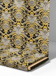 Flower classic style with grey,yellow colors - Image 4