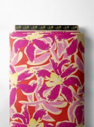 Petal flower style with red,pink colors