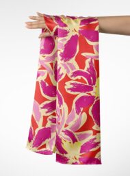 Petal flower style with red,pink colors - Image 3