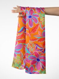 Petal flower style with pink,orange colors - Image 3