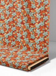 Leaf flower style with orange,blue colors - Image 4