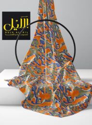 Coral ocean and sky style with blue,orange colors - Image 2
