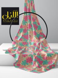 Bloom flower style with pink,green colors - Image 2