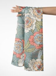 Petal flower style with pink,green colors - Image 3