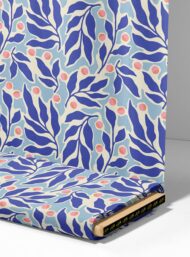 Leaf flower style with blue, pink colors - Image 4