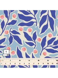 Leaf flower style with blue, pink colors - Image 5