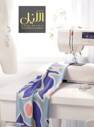 Leaf flower style with blue, pink colors - Image 7