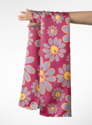 Petal flower style with pink,yellow colors - Image 3