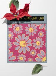 Petal flower style with pink,yellow colors - Image 6