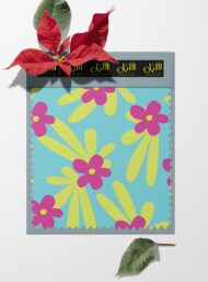 Bloom flower style with pink,yellow colors - Image 6