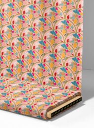 Petal flower style with pink,green colors - Image 4