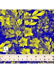 Leaf flower style with yellow, blue colors - Image 5