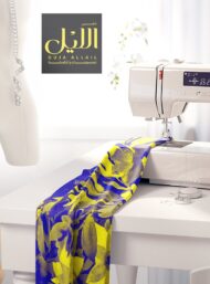 Leaf flower style with yellow, blue colors - Image 7