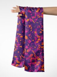 Leaf flower style with pink,orange colors - Image 3