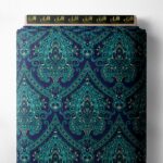 Flower others style with blue, green colors