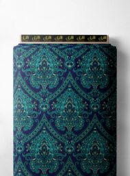 Flower others style with blue, green colors