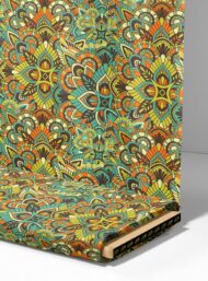 Leaf mixed style with green,orange colors - Image 4