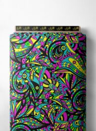 Color mixed style with blue,pink colors