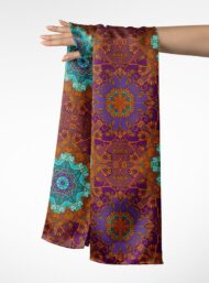 Flower others style with purple,red colors - Image 3