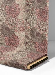 Bloom flower style with brown,red colors - Image 4