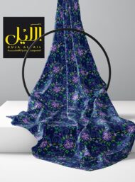 Bloom flower style with purple,green colors - Image 2