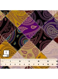 Paisley classic style with black,brown colors - Image 5