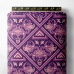 Triangle others style with purple,pink colors