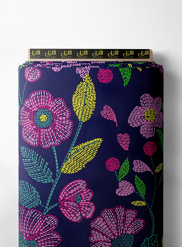 LAI02-1063_1-1.jpg Bloom flower style with pink,green colors - Image 1