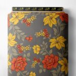 Petal flower style with red,yellow colors