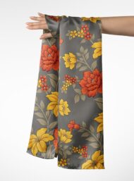 Petal flower style with red,yellow colors - Image 3