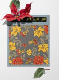 Petal flower style with red,yellow colors - Image 6