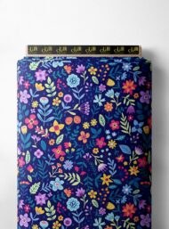 Leaves flower style with purple,pink colors