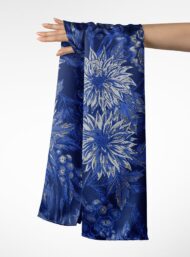 Petal flower style with blue, white colors - Image 3