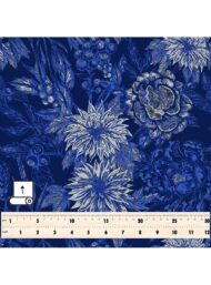 Petal flower style with blue, white colors - Image 5