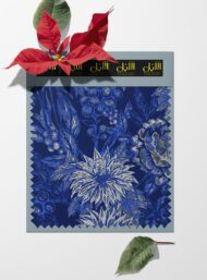 Petal flower style with blue, white colors - Image 6