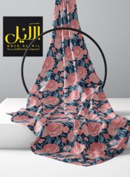 Petal flower style with pink,green colors - Image 2