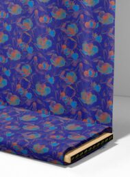 Bloom flower style with blue,orange colors - Image 4