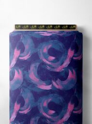 Circle abstract style with pink,purple colors