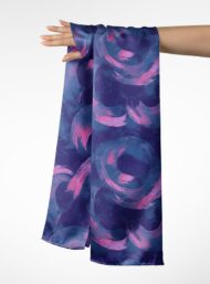 Circle abstract style with pink,purple colors - Image 3