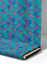 Bloom flower style with green,blue colors - Image 4