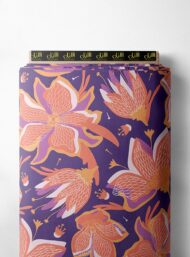 Petal flower style with pink,orange colors