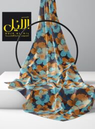 Bloom flower style with blue,orange colors - Image 2