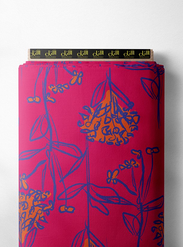 LAI02-1093_1-1.jpg Petal flower style with pink,orange colors - Image 1