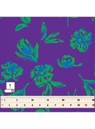 Petal flower style with blue,green colors - Image 5