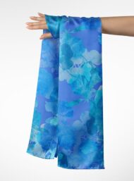 Leaf flower style with blue colors - Image 3