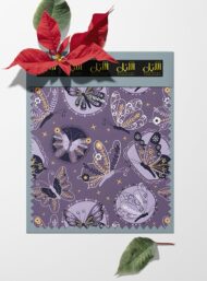 Butterfly nature style with purple,black colors - Image 6