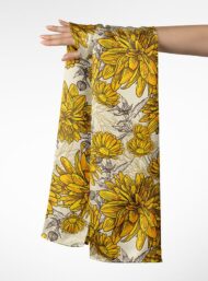 Bloom flower style with yellow,green colors - Image 3