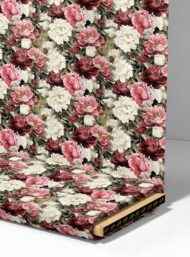 Peony flower style with pink,white colors - Image 4