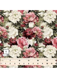 Peony flower style with pink,white colors - Image 5