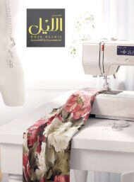 Peony flower style with pink,white colors - Image 7